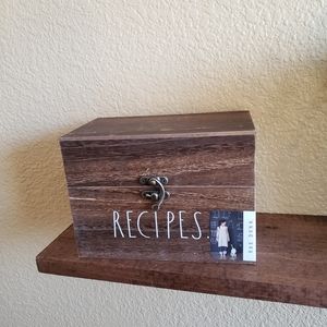 SOLD Rae Dunn Recipe Box